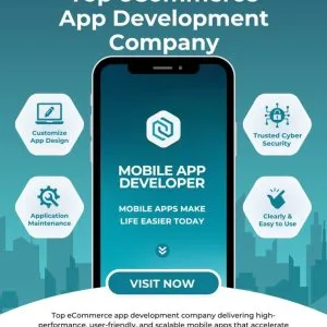 Top ecommerce app development company delivering high-performanc