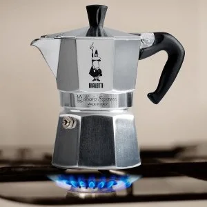 Brew cafe-style espresso on your gas stove with latteholic s mok