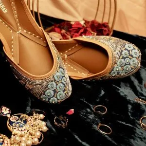 Bridal juttis were created to provide comfort and style during w