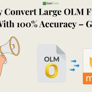 Easily convert large olm files to mbox with 100% accuracy – gain
