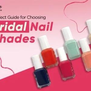 Perfect guide for choosing bridal nail shades