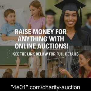 Quick & Easy Fundraising—Launch Your Own Online Charity Auction