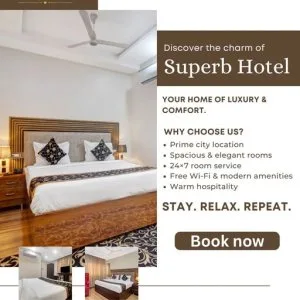 Book luxury rooms in hyderabad | superb hotels