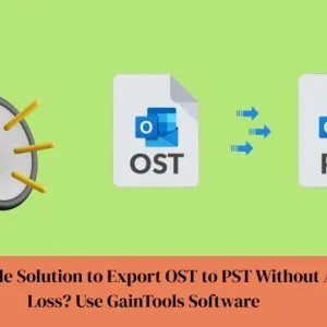 Reliable solution to export ost to pst without any data loss