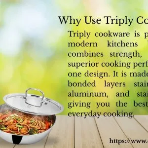 Why used triply cookware