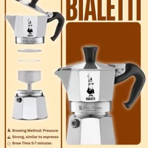 Brew authentic italian coffee with latteholic s bialetti moka po