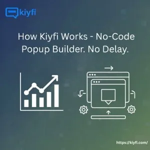 Kiyfi s workflow: create popups quickly, without writing code
