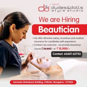 Salon in mangalore - veera s dudes & dolls style studio