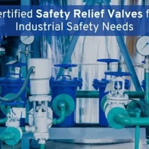 Certified safety relief valves for industrial safety needs