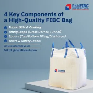 Fibc bulk bags for safe and efficient packaging | rishi fibc