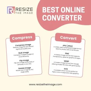 Large image file? compress & resize it online