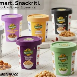 Premium makhana manufacturer in noida | snackriti
