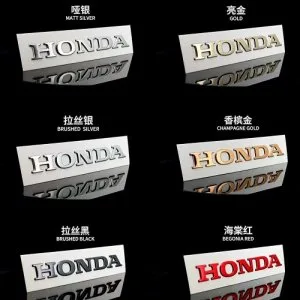 Car badge maker in china