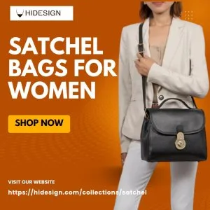 Classic leather satchel bags for everyday use | hidesign