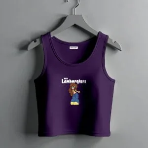 Trendy womens cropped tank tops for daily wear