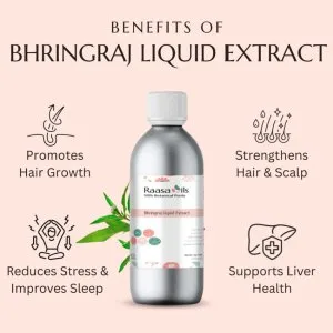 Bhringraj liquid extract – natural hair & skin vitality booster