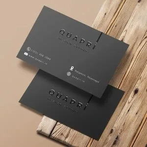 Spot uv business cards