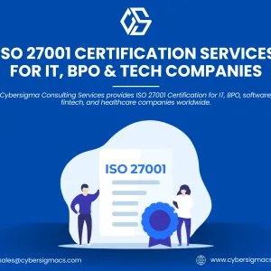 Iso 27001 certification services for it, bpo & tech company