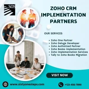 Zoho CRM Implementation Partners – Sixty One Steps