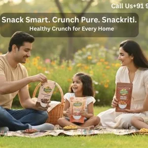 Leading makhana manufacturer in noida | snackriti