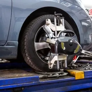 Wheel alignment services