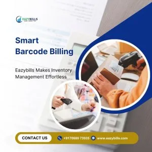 Try eazybills barcode scanner enabled billing software