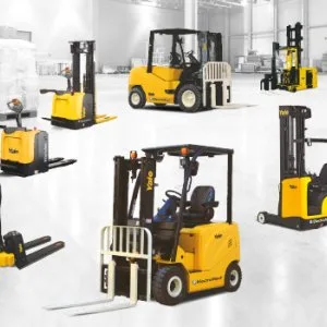 Forklift truck rental