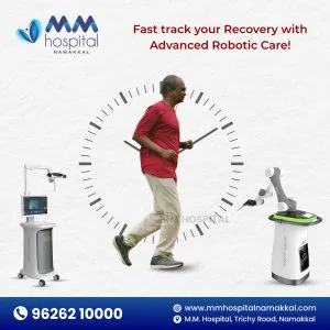 Fast track recovery with advanced robotic total knee replacement
