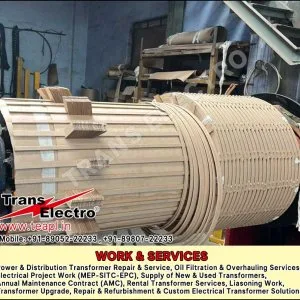 Power transformer repair, service overhauling services company i