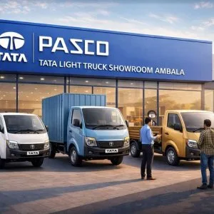 Most visited tata light truck showroom in ambala