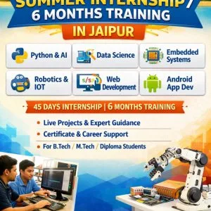 45 days / 6 months internship in jaipur