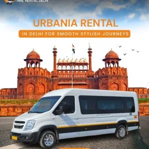 Premium urbania van rental for comfortable group travel in delhi
