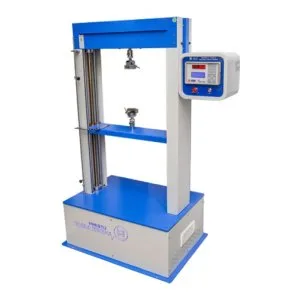 Tensile & compression testing using universal testing machine