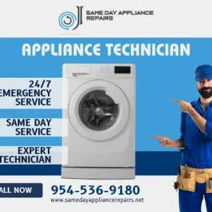 Same day appliance repair service