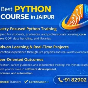 Best python course in jaipur