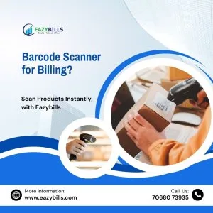 Eazybills barcode scanner for faster checkout