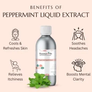 Peppermint liquid extract for cosmetic & beauty products | raasa