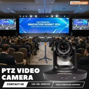 Videocast 4k 10x vc90a ptz video camera