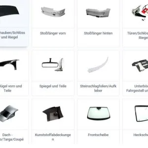 Porsche fahrgestell- und chassis-teile