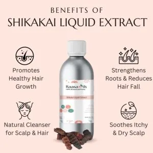 Shikakai liquid extract for cosmetic & beauty products