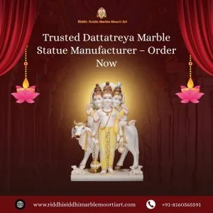 Trusted dattatreya marble statue manufacturer – order now