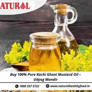 Buy 100% pure kachi ghani mustard oil – udyog mandir