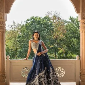 Royal blue elegance for timeless celebrations
