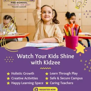 Top playschool in tagore garden