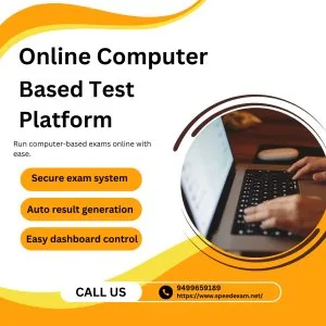 Online computer based test platform for education