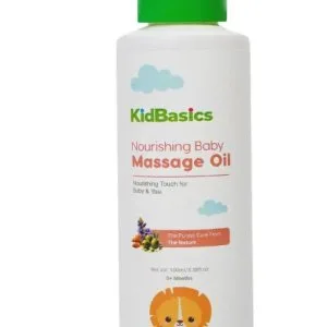 Natural baby massage oil for soft and glowing skin