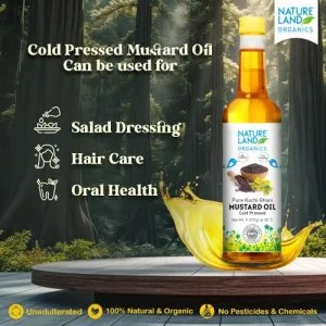 Buy organic mustard oil – pure, cold pressed & healthy | naturel