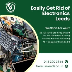 Easily get rid of electronics leeds