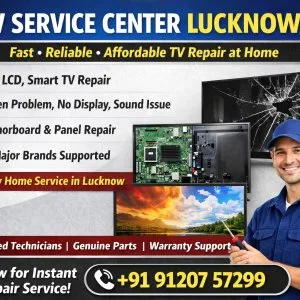 Tv service center lucknow – fast & reliable tv repair at home