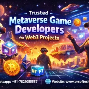 Trusted metaverse game developers for web3 projects br softech